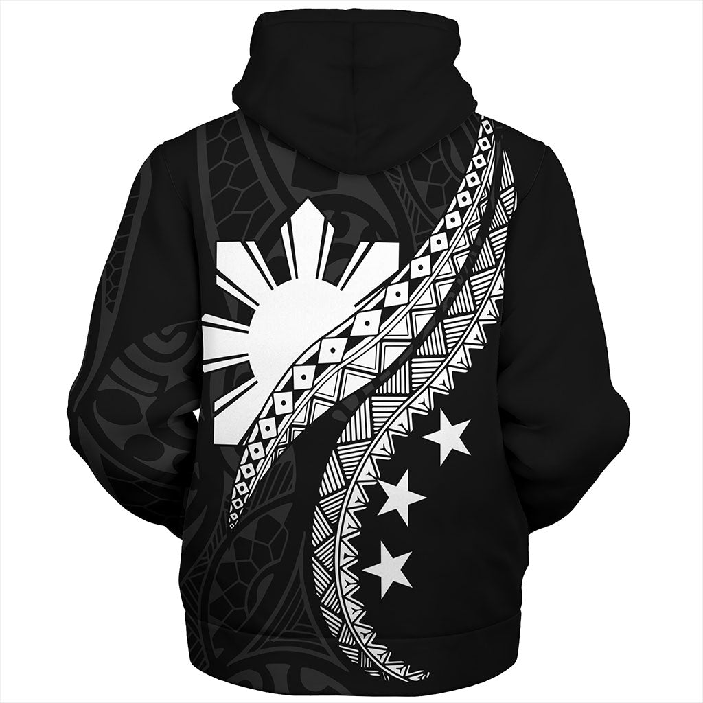 Philippines Filipinos Sherpa Hoodie Filipinos Sun Tattoo Artist