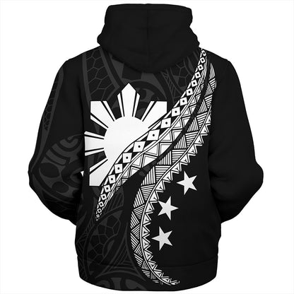 Philippines Filipinos Sherpa Hoodie Filipinos Sun Tattoo Artist