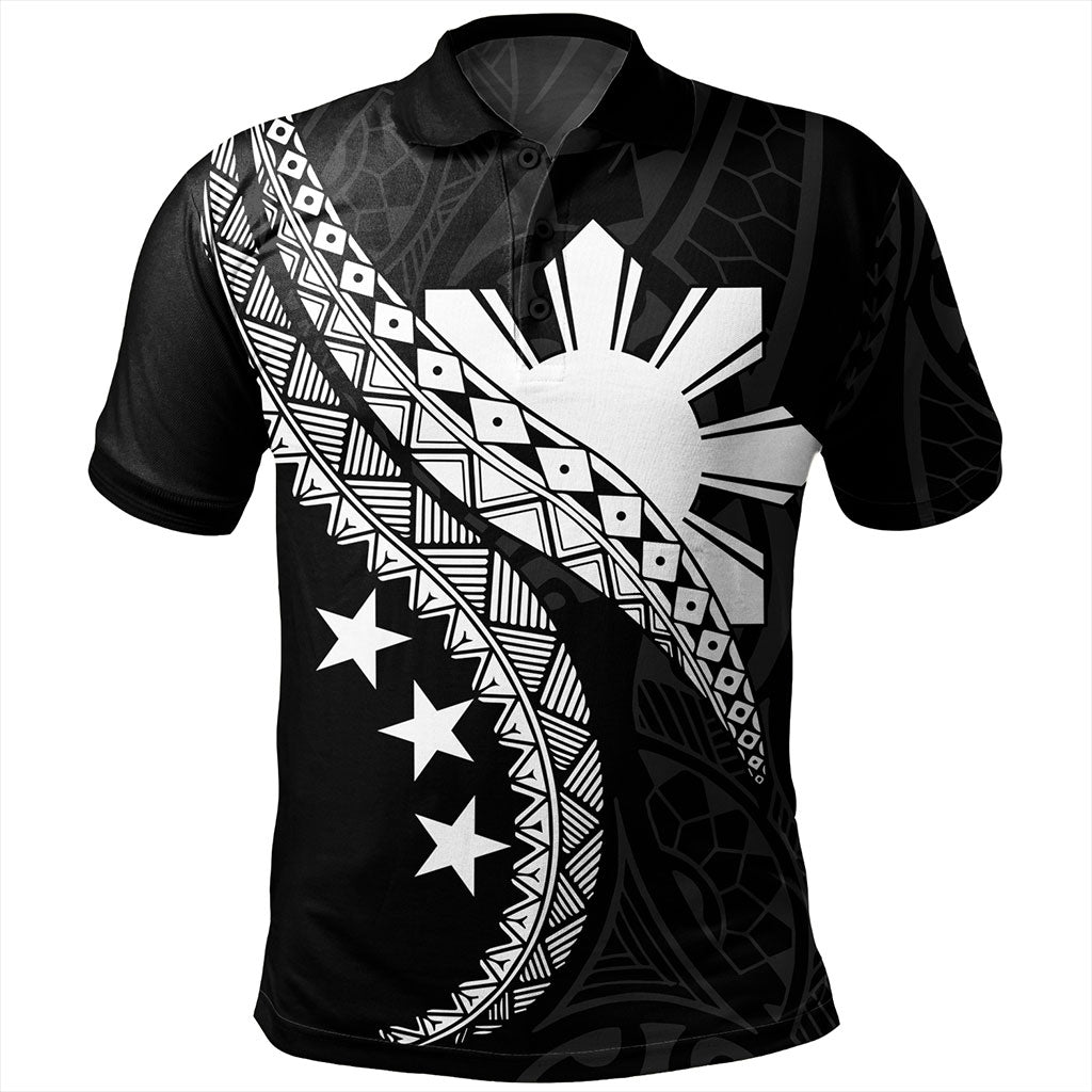 Philippines Filipinos Polo Shirt Filipinos Sun Tattoo Artist