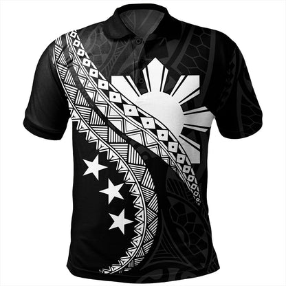Philippines Filipinos Polo Shirt Filipinos Sun Tattoo Artist
