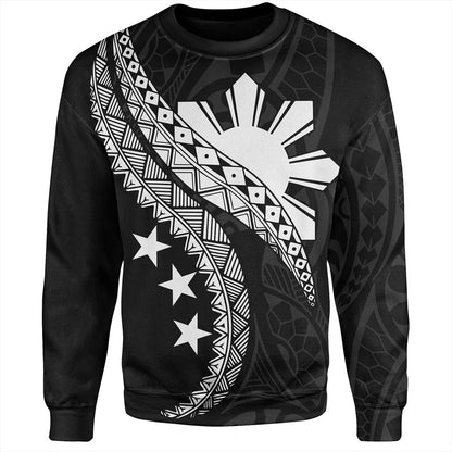 Philippines Filipinos Sweatshirt Filipinos Sun Tattoo Artist