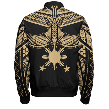 Philippines Filipinos Bomber Jacket Unique Filipino Tribal Tattoo