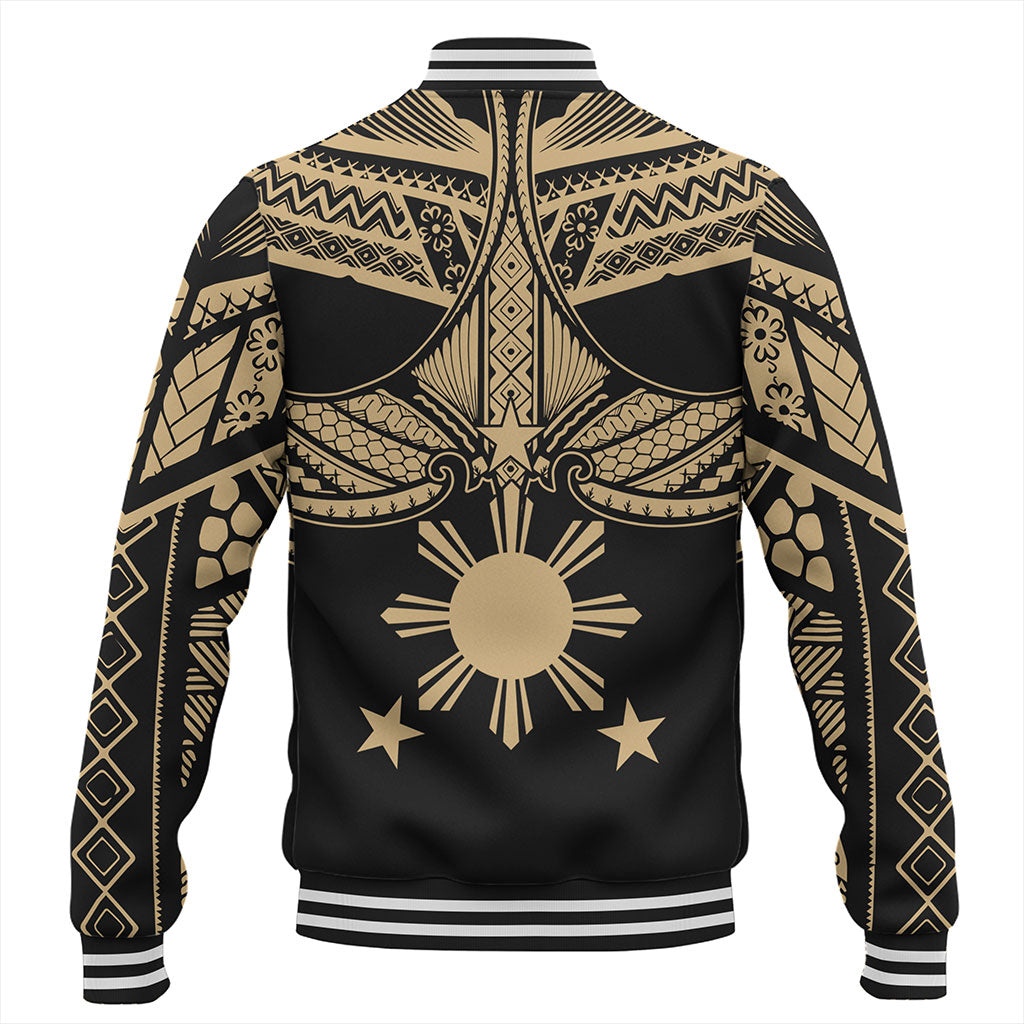 Philippines Filipinos Baseball Jacket Unique Filipino Tribal Tattoo
