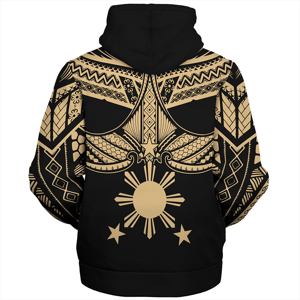 Philippines Filipinos Sherpa Hoodie Unique Filipino Tribal Tattoo