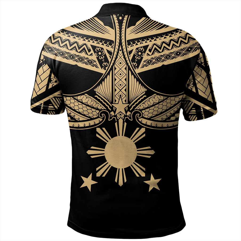 Philippines Filipinos Polo Shirt Unique Filipino Tribal Tattoo