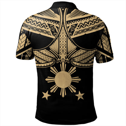 Philippines Filipinos Polo Shirt Unique Filipino Tribal Tattoo