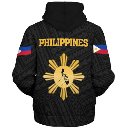 Philippines Filipinos Sherpa Hoodie Floral Puakenikeni Lei