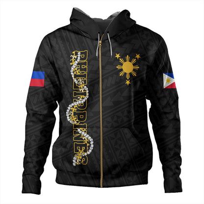 Philippines Filipinos Hoodie Floral Puakenikeni Lei