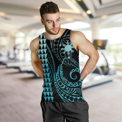 Philippines Filipinos Tank Top Kakau Style