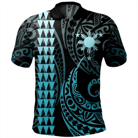 Philippines Filipinos Polo Shirt Kakau Style