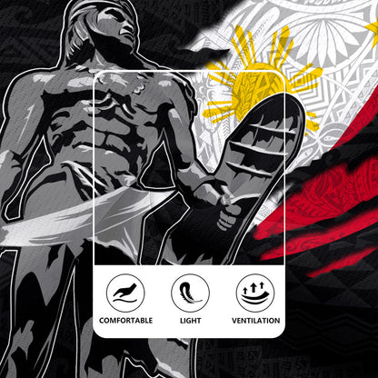 Philippines Filipinos Rugby Jersey Tribal Polynesia Lapu Lapu Crack Style
