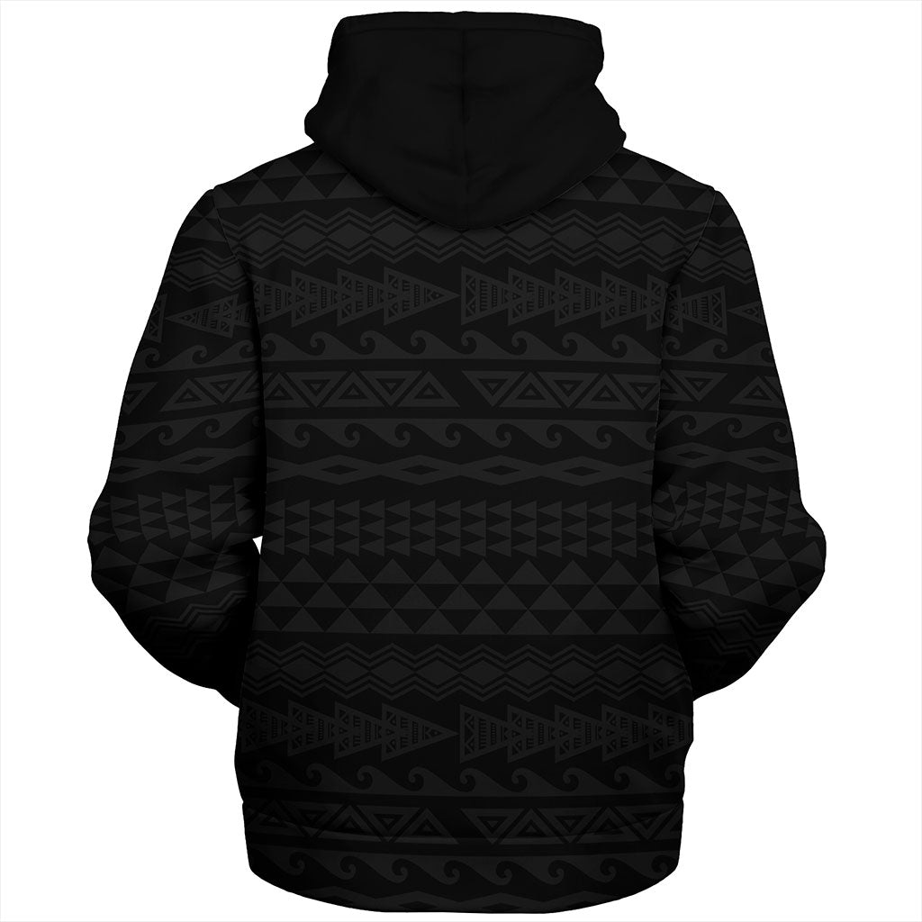 Philippines Filipinos Sherpa Hoodie Tribal Polynesia Lapu Lapu Crack Style