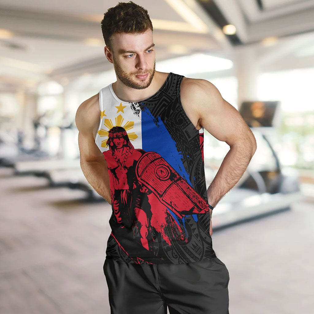 Philippines Filipinos Tank Top Lapu Lapu Warrior Style Flag