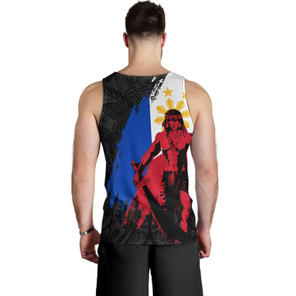 Philippines Filipinos Tank Top Lapu Lapu Warrior Style Flag