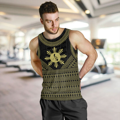 Philippines Filipinos Tank Top Tribal Pattern Traditional Style