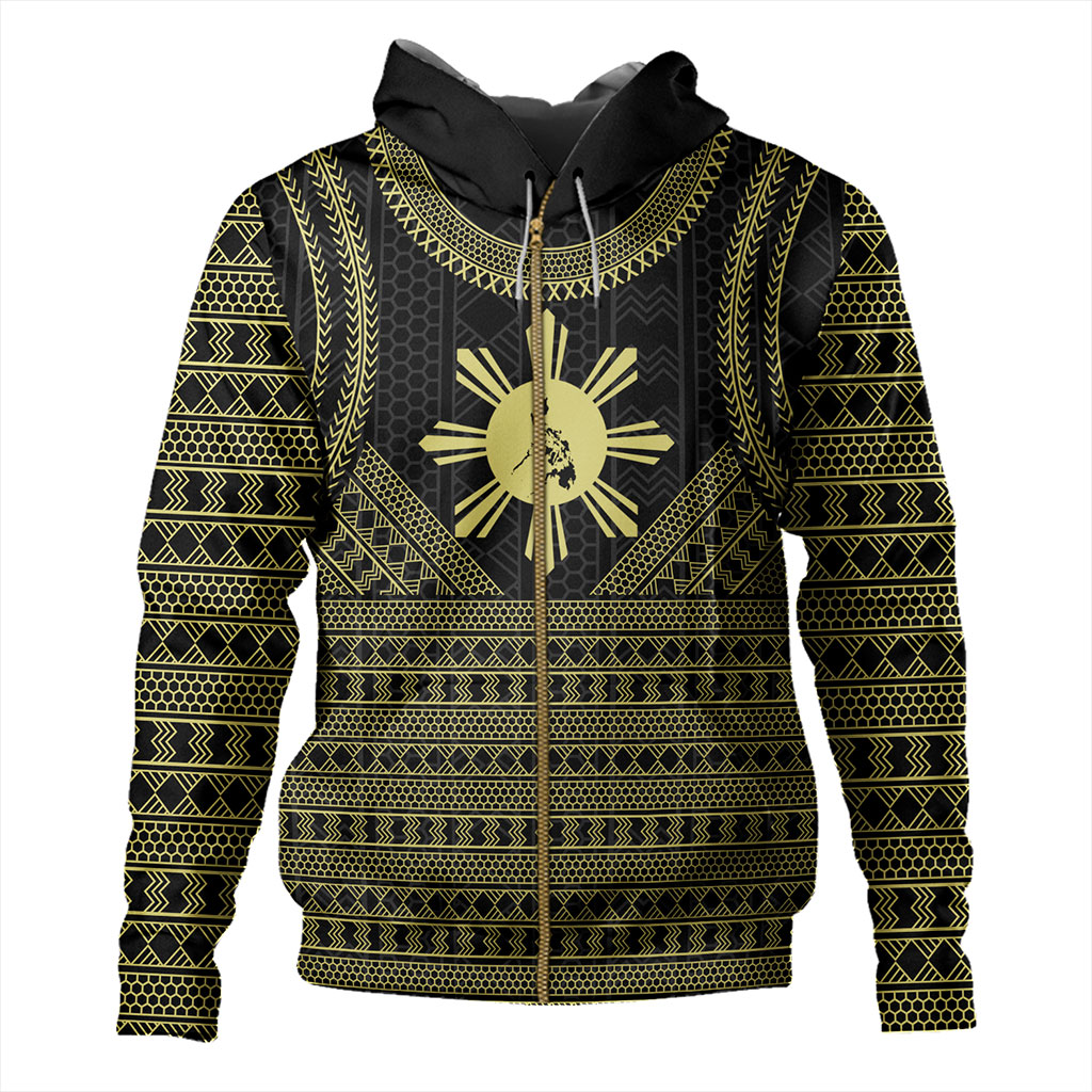 Philippines Filipinos Hoodie Tribal Pattern Traditional Style