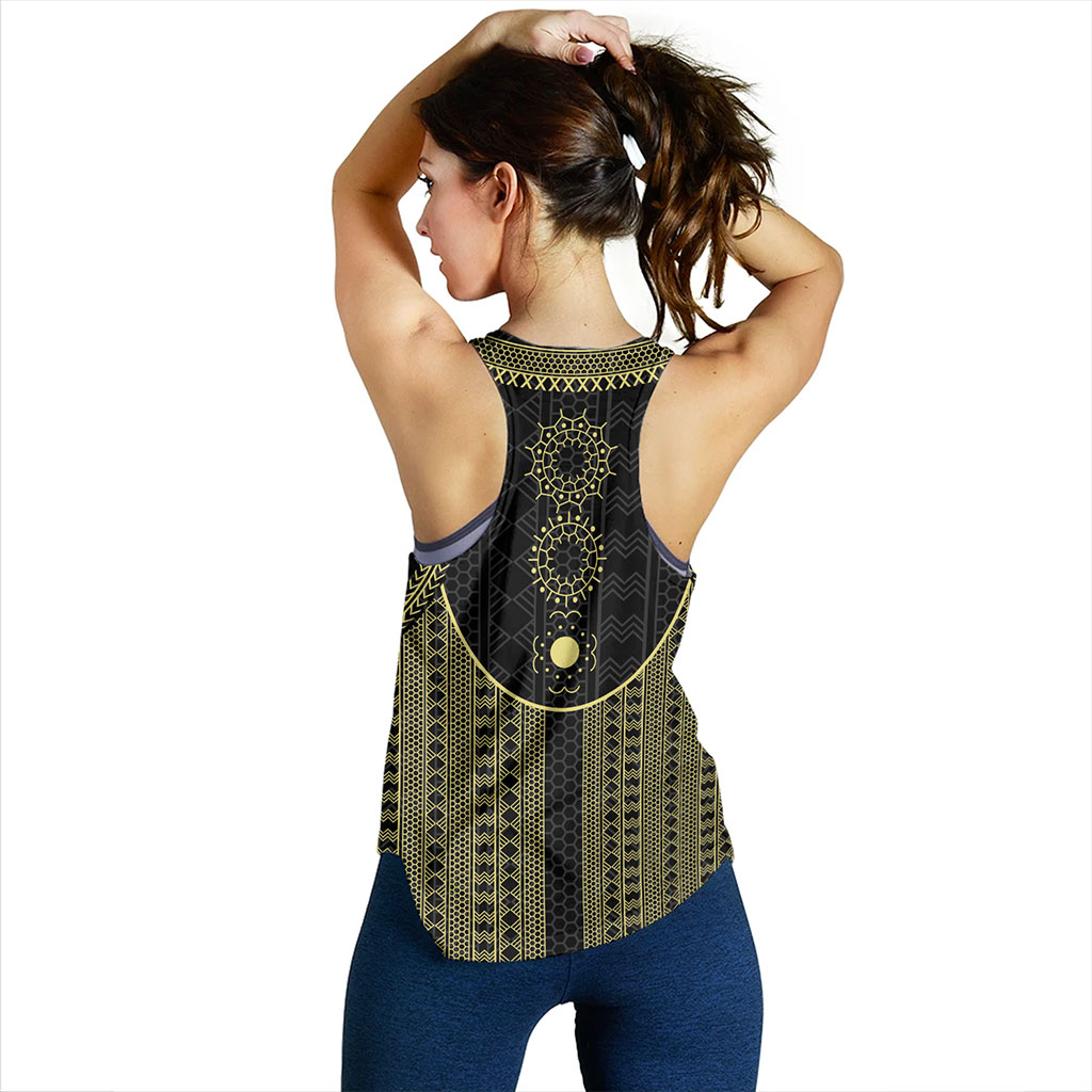Philippines Filipinos Women Tank Tribal Pattern Traditional Style