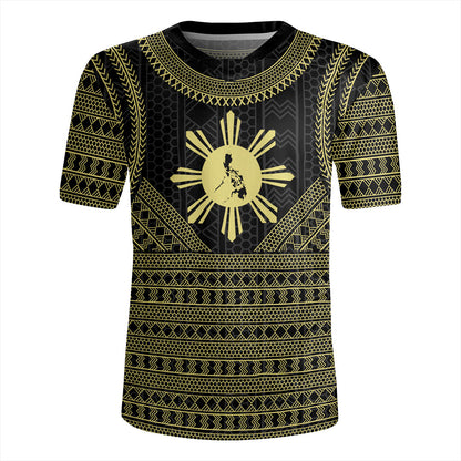 Philippines Filipinos Rugby Jersey Tribal Pattern Traditional Style