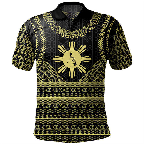 Philippines Filipinos Polo Shirt Tribal Pattern Traditional Style