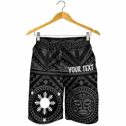 Philippines Personalised Men Short - Polynesian Tattoo Style