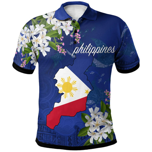 Philippines Polo Shirt - Filipino With Map