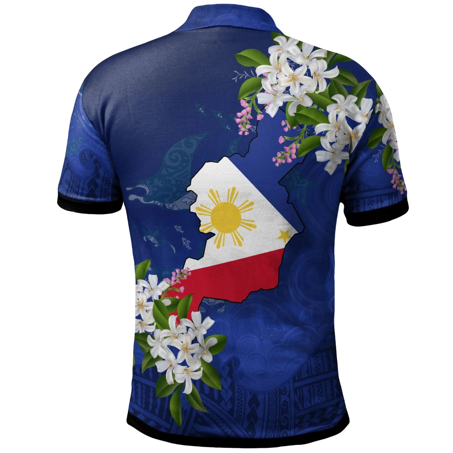 Philippines Polo Shirt - Filipino With Map
