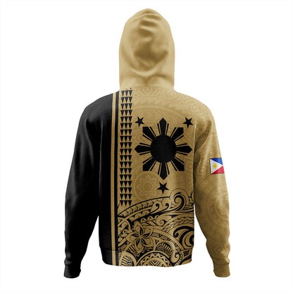 Philippines Filipinos Hoodie Sun Star Tribal Polynesia Style