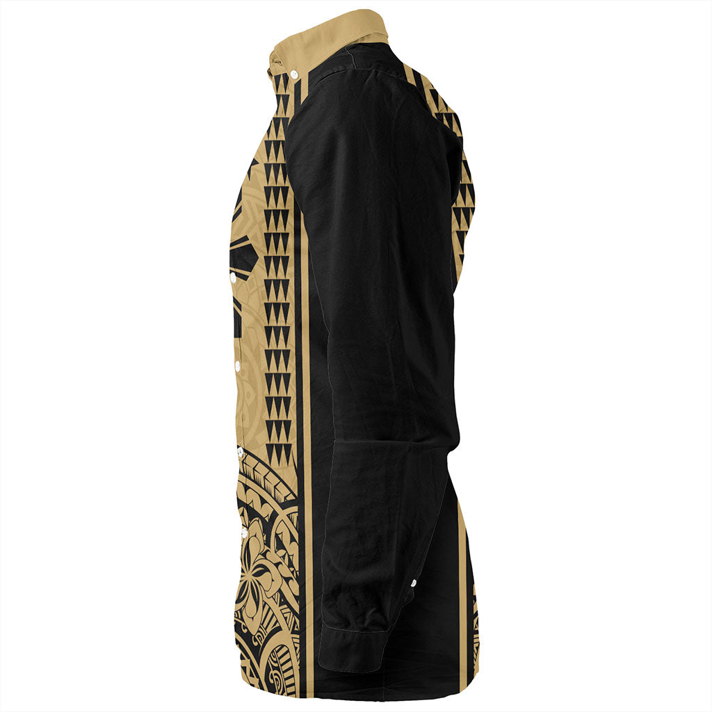 Philippines Filipinos Long Sleeve Shirt Sun Star Tribal Polynesia Style