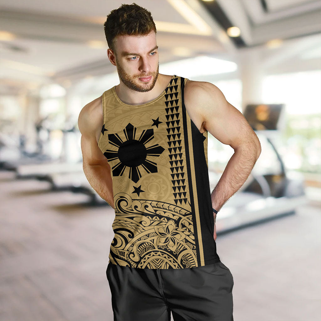 Philippines Filipinos Tank Top Sun Star Tribal Polynesia Style