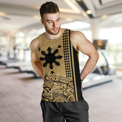 Philippines Filipinos Tank Top Sun Star Tribal Polynesia Style