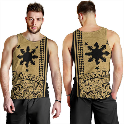 Philippines Filipinos Tank Top Sun Star Tribal Polynesia Style