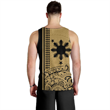 Philippines Filipinos Tank Top Sun Star Tribal Polynesia Style