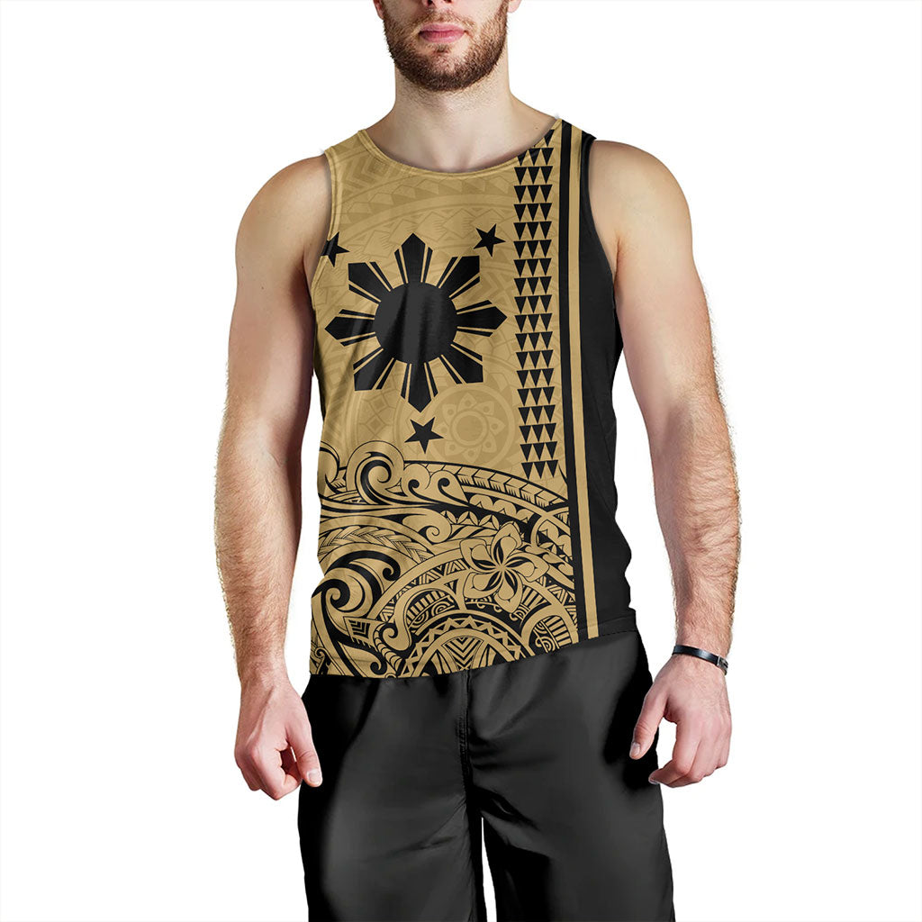 Philippines Filipinos Tank Top Sun Star Tribal Polynesia Style