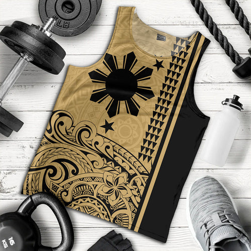 Philippines Filipinos Tank Top Sun Star Tribal Polynesia Style