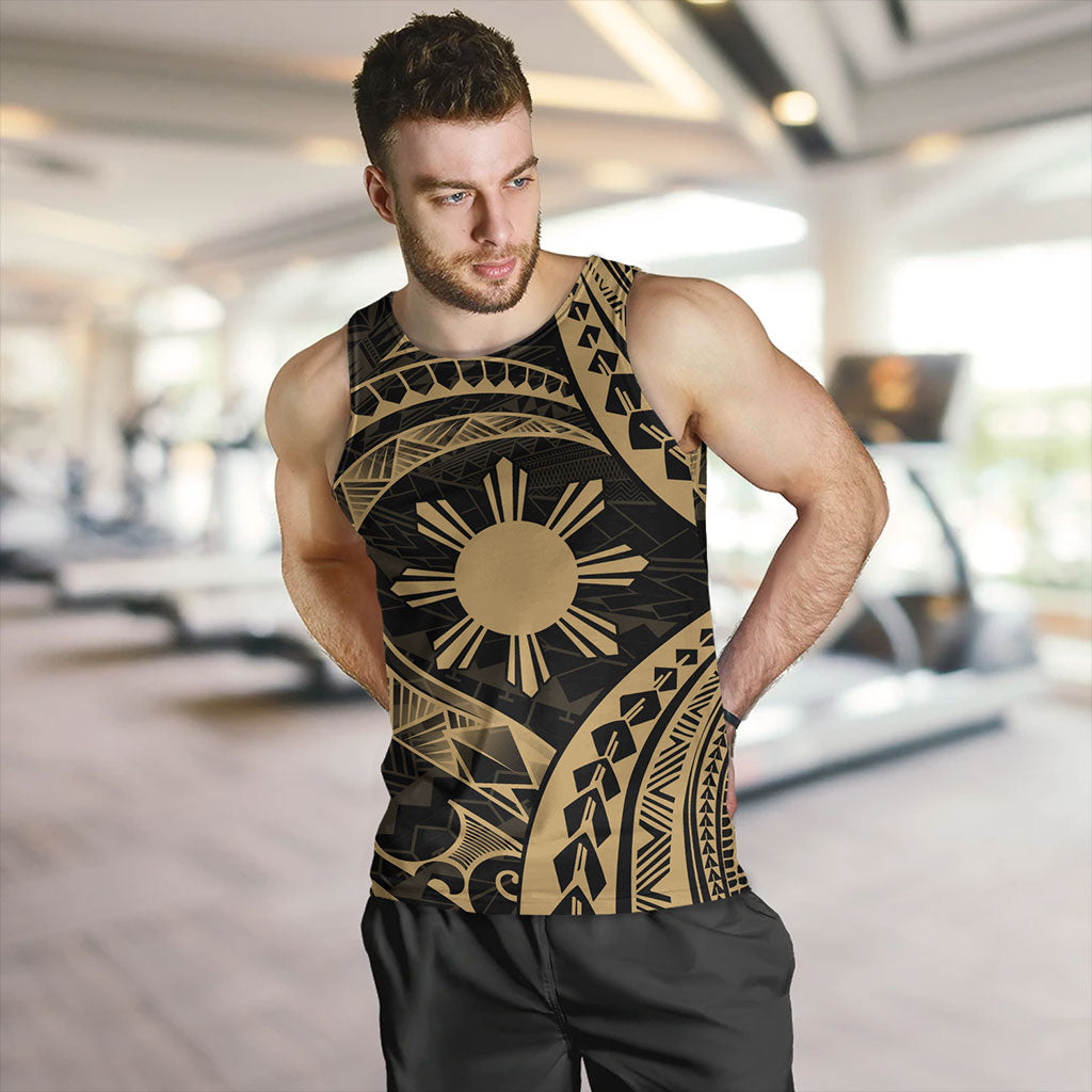 Philippines Filipinos Tank Top Tribal Design Tattoo