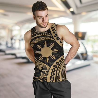 Philippines Filipinos Tank Top Tribal Design Tattoo