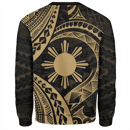Philippines Filipinos Sweatshirt Tribal Design Tattoo