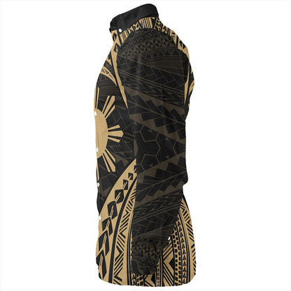 Philippines Filipinos Long Sleeve Shirt Tribal Design Tattoo