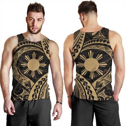 Philippines Filipinos Tank Top Tribal Design Tattoo
