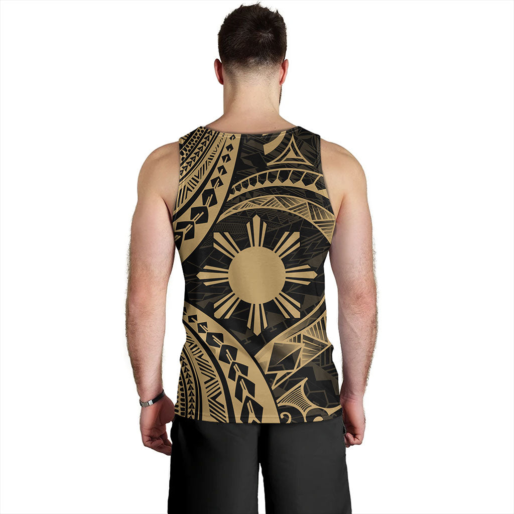 Philippines Filipinos Tank Top Tribal Design Tattoo