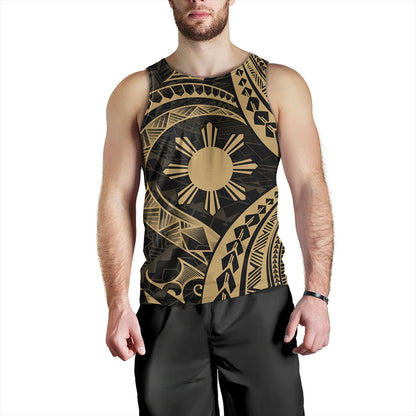 Philippines Filipinos Tank Top Tribal Design Tattoo