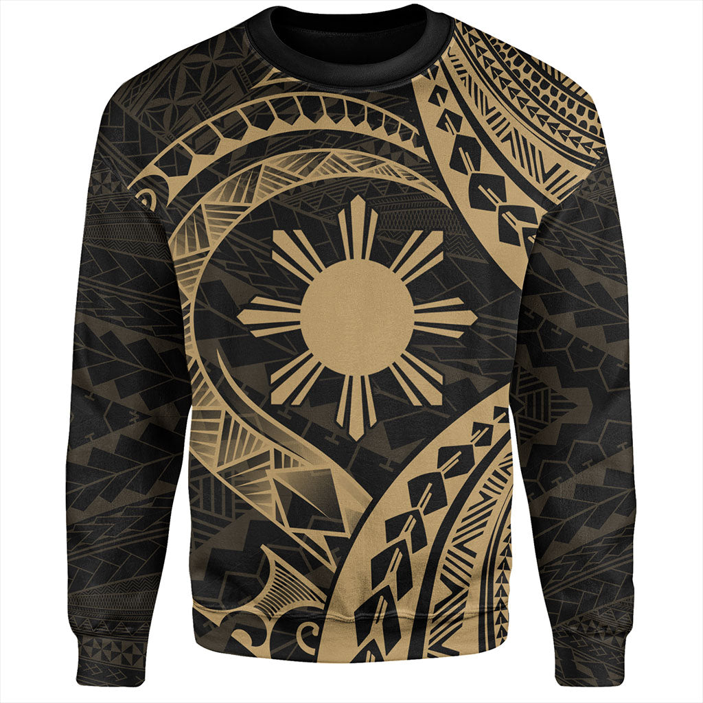 Philippines Filipinos Sweatshirt Tribal Design Tattoo