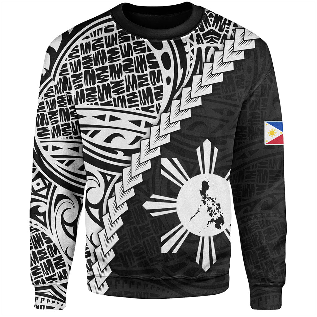 Philippines Filipinos Sweatshirt Lauhala Tribal Coat Of Arms