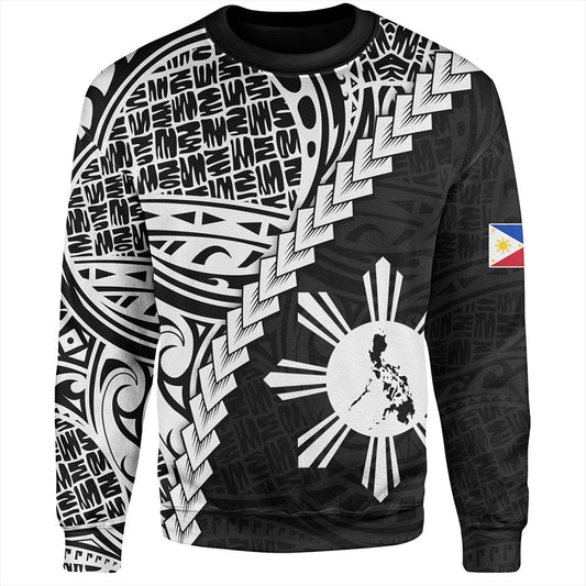 Philippines Filipinos Sweatshirt Lauhala Tribal Coat Of Arms