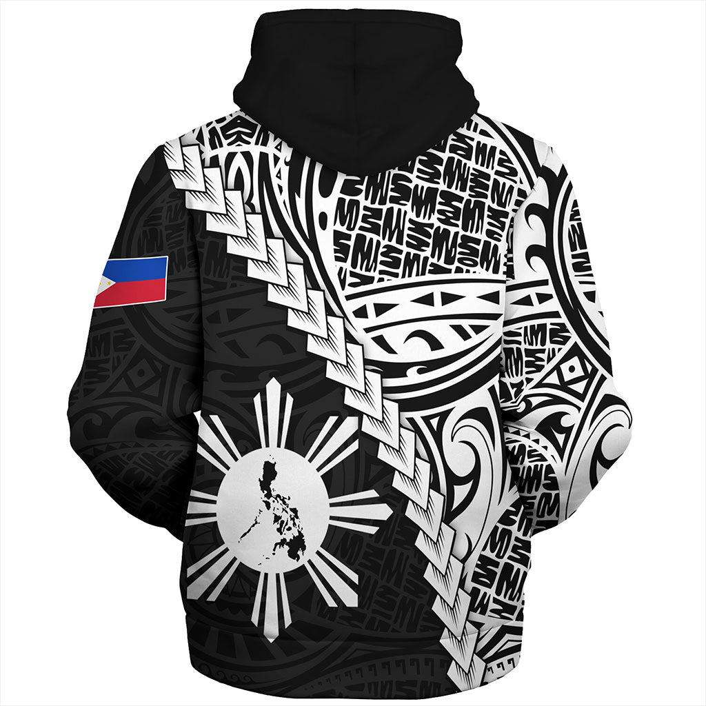Philippines Filipinos Sherpa Hoodie Lauhala Tribal Coat Of Arms