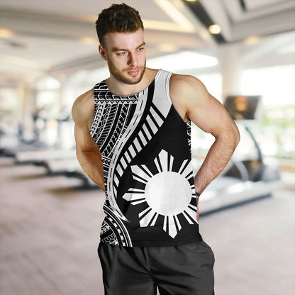 Philippines Filipinos Tank Top Tribal Polynesian Pattern Original Style