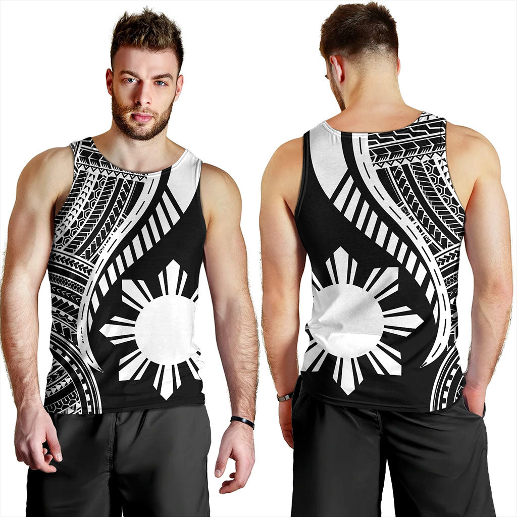 Philippines Filipinos Tank Top Tribal Polynesian Pattern Original Style