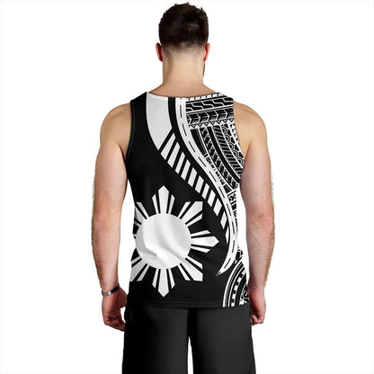 Philippines Filipinos Tank Top Tribal Polynesian Pattern Original Style