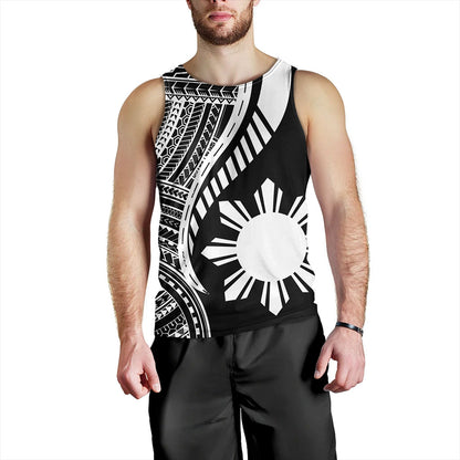 Philippines Filipinos Tank Top Tribal Polynesian Pattern Original Style