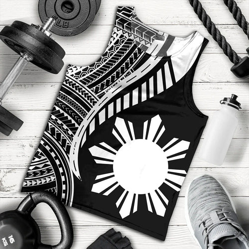 Philippines Filipinos Tank Top Tribal Polynesian Pattern Original Style